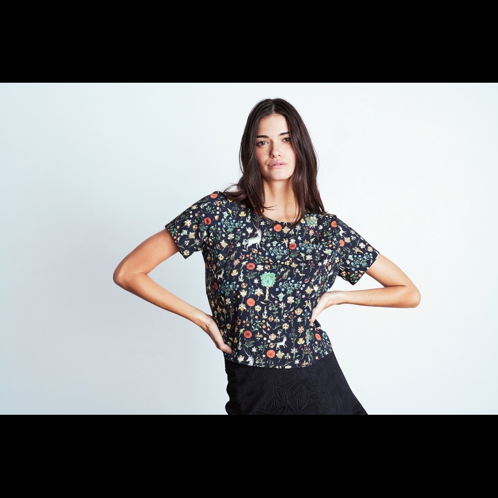 Samantha Pleet Black Illuminated Top 🦄